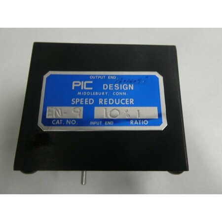 Pic Design SPEED REDUCER 1/8IN 1/8IN 10:1 OTHER GEAR REDUCER EN-9